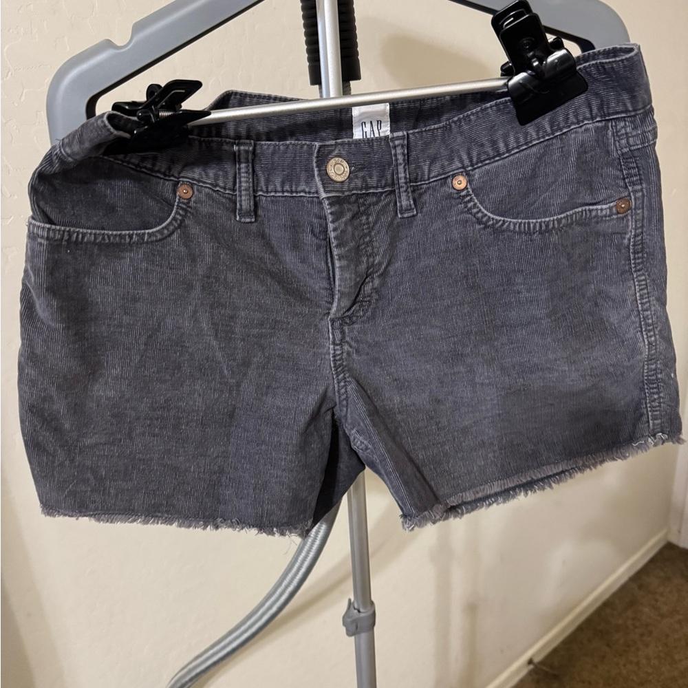 Gap, Women's Gray , Corduroy, Denim Shorts